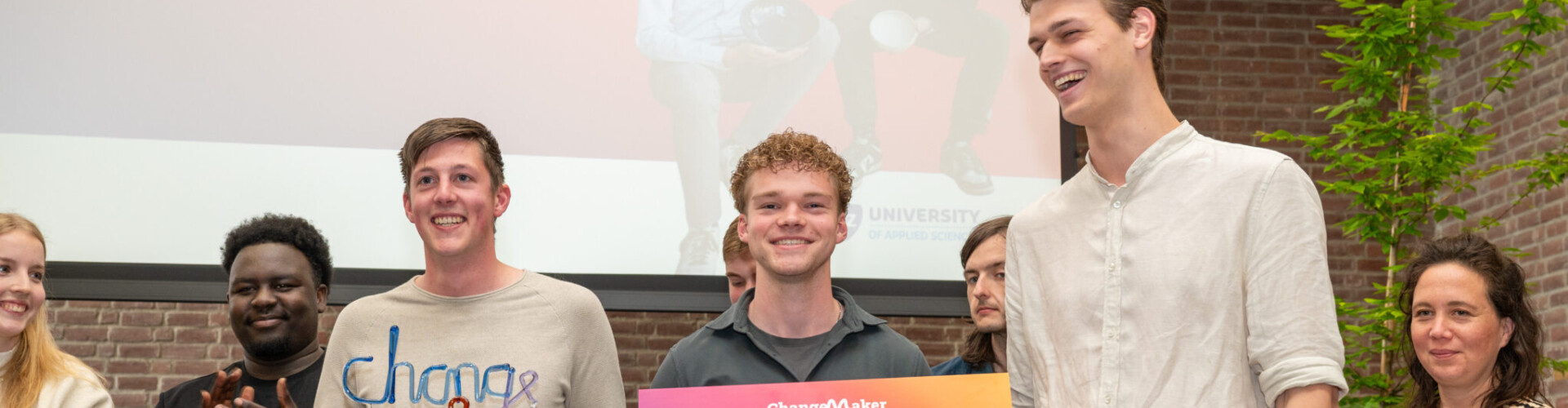 De winnaars van de vorige Changemaker Award